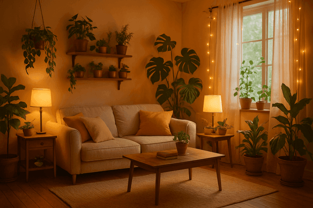 Generated living room